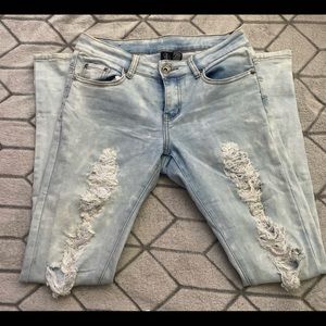 Fashionnova distressed jeans